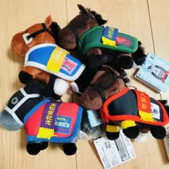 サラブレッドコレクション　馬服マスコットボールチェーン4 フルコンプ　まとめ売り