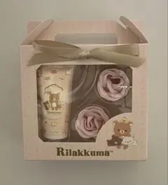 新品】リラックマ フラワーボックスギフト RKピンク　ハンドクリーム バスフラワ