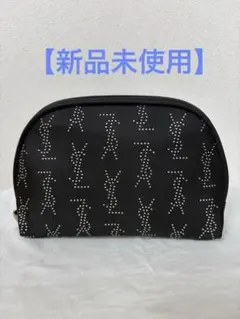 【新品未使用】イヴ・サンローランブラックポーチ