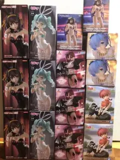 喜多川海夢　涼宮ハルヒ　初音ミク　アルベド　リゼロ レム　らんま　フィギュア