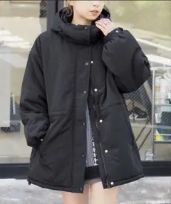 tiptop 【マルチway】ウェストスピンドル中綿フードブルゾン