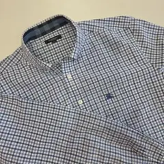 日本製 BURBERRY LONDON チェックシャツ LLのサムネイル