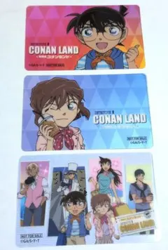 名探偵コナン コナンランド クリアカード 特典 江戸川コナン 灰原哀
