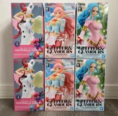 【ワンピース】GLITTER&GLAMOROUS ウタ＆しらほし＆ビビ6体セット