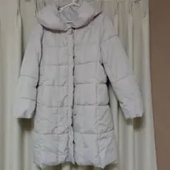 襟付き ロングダウンジャケット