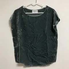 STUDIOUS ステュディオス　シルクベルベットサークルTシャツのサムネイル