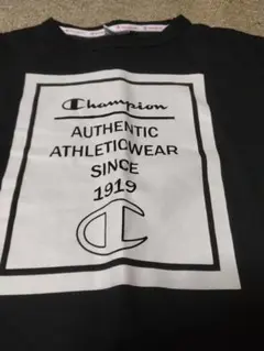 Champion Tシャツ ブラック ロゴプリント　女の子　トップスのサムネイル