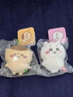 ちいかわ　ムン顔ちいかわマスコット・くりまんじゅう　PUN マスコット