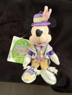 タグ付き ディズニー イースター ぬいば ぬいぐるみバッチ ぬいぐるみ ミッキー