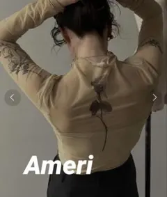 美品　ameri タトゥートップスのサムネイル