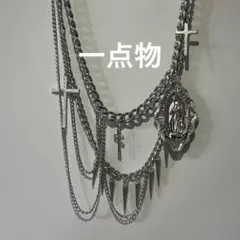 galcia ガルシア ネックレス ペンダント マリア クロス 真鍮 ブラス