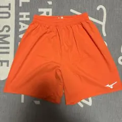 ミズノ Mizuno オレンジ ハーフパンツ 状態良好