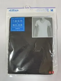 UNIQLO エアリズム　デオドラントメッシュVネックT