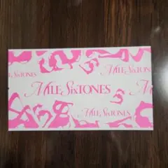MILE SixTONES チケット半券
