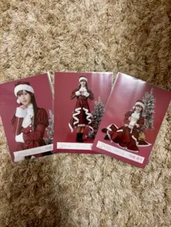 【バラ売り可】櫻坂46 中嶋優月 サンタ衣装 セミコンプ 生写真