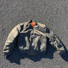 ALPHA 　MA-1フライトジャケット オリーブグリーン