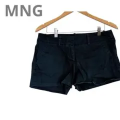 海外古着【MNG 】ブラックショートパンツ サイズ8