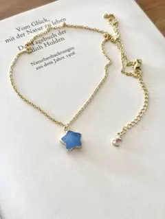 【ほの。様専用＊アクアマリンとパールムーンの18kgp天然石ネックレス2本】