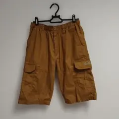 ヘインズ　ハーフパンツ　ショートパンツ　Mサイズ　ブラウン　茶色　短パンのサムネイル