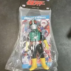 ま*兄様 東映レトロソフビ 面取れ ショッカーライダーNo.3 マスク取れ