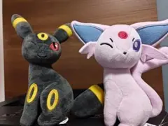 Pokemon fit ブラッキー ニンフィア ぬいぐるみ タグ付き - メルカリ