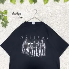 Tシャツ　バンド　ロック　古着　ゆるダボ　お洒落　ストリート　artifas