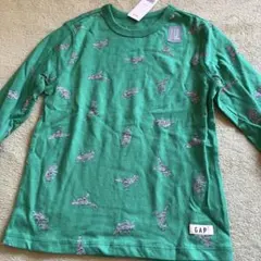 GAP 恐竜柄 グリーン Tシャツ 110 cm