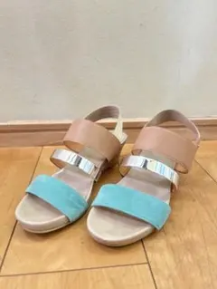 LANVIN en Bleu サンダル 23.5cm マルチカラーのサムネイル