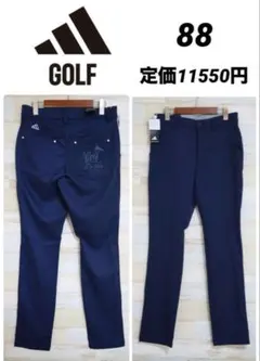 【88】　アディダス ゴルフ　バック エンブロイダリー 5ポケット　ロングパンツ