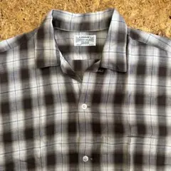 50-60s ARROW ombre check s/s shirts
