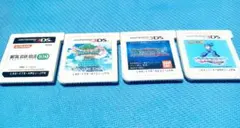 動作確認済 ニンテンドー3DSソフト4本