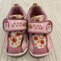 アンパンマン　ベビーシューズ　13.5 ピンク