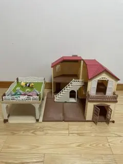 シルバニアファミリー赤い屋根のお家　セット
