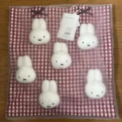 メリージェニー　ミッフィー　ギンガムもこもこmiffyトートバッグ　レッド　赤のサムネイル