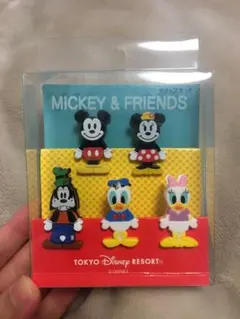 mickey & FRIENDS クリップセット 5個入り