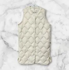 ロング ダウンベスト