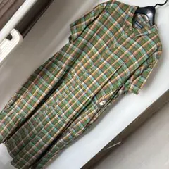 《美品》ドラッグストアーズ　ロングシャツワンピースのサムネイル