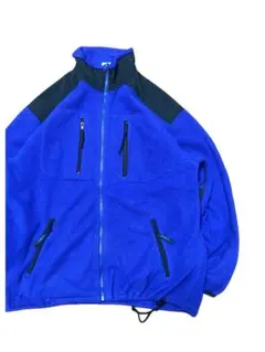 90s USA製 L.L.Bean フルジップ フリース L パープル