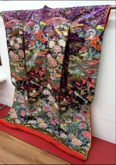 購入者様専用ページ未使用同然◇最高級総唐織正絹◇色打掛◇花嫁衣装
