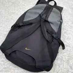 メルカミ様 NIKE バックパック リュック デッドストック 銀タグ ブラック OLD NIKE 90s オールドナイキ バックパックリュック 銀タグ 刺繍