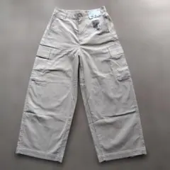 ユニクロ バレルカーゴパンツ ベージュ L