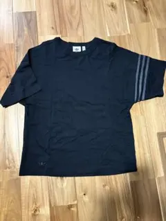 adidas Originals Tシャツ XS 黒 オーバーサイズ風