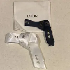 Dior ロゴ入りリボン