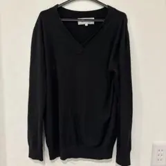 ROPÉ PICNIC ブラック Vネックニット 40