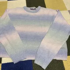 グラデーションニット
