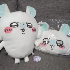 森のモモンガ フェイスクッション ぬいぐるみ レトロ ビッグサイズ