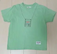 緑色 ゲストパスデザイン Tシャツ 150のサムネイル