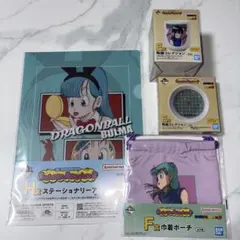 ドラゴンボール　一番くじ　E賞　湯呑み　H賞　クリアファイル　F賞　巾着ポーチ