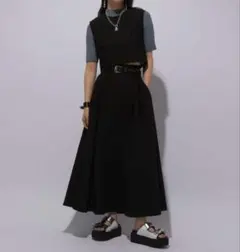 HARE 2点セットアップ ベスト フレアスカート