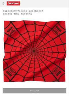 Supreme Vanson Spider-Man Bandana - メルカリ